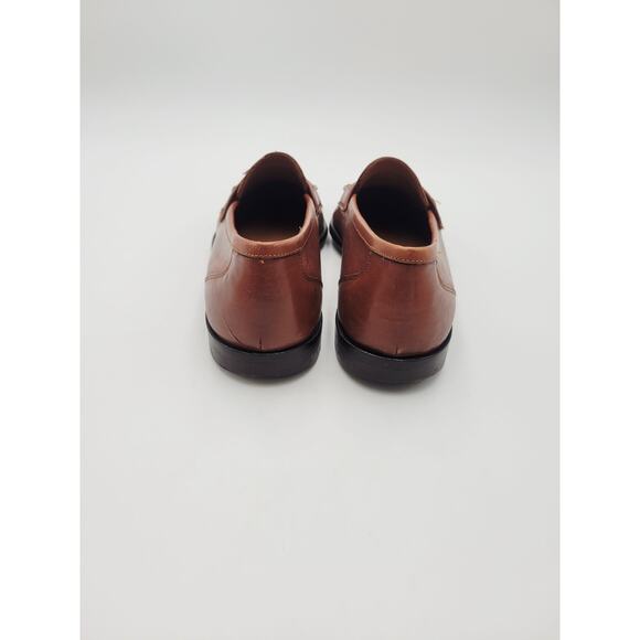 Bostonian Florentine Brown Leather Tassel Loafers Men\'s Shoes 9.5 M Italy main image 11